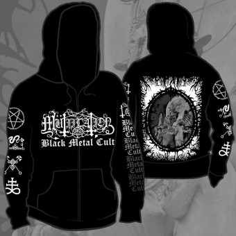 Mutiilation - Black Metal Cult - Hooded Sweat Shirt Zip (Homme)