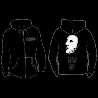 Mutiilation - What A Great Artist Die With Me - Hooded Sweat Shirt Zip (Homme)