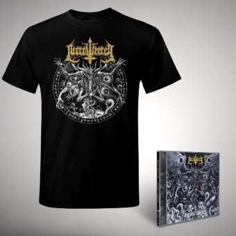 Necrowretch - Satanic Slavery - CD DIGIPAK + T-shirt bundle (Homme)