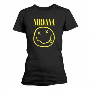 Nirvana - Smiley Logo - T-shirt (Femme)
