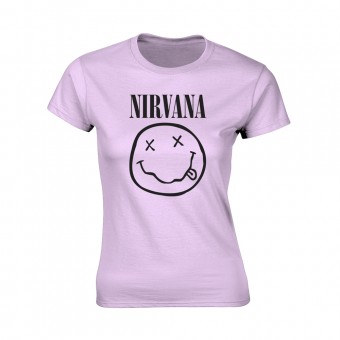 Nirvana - Smiley - T-shirt (Femme)