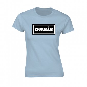 Oasis - Decca Logo (light blue) - T-shirt (Femme)