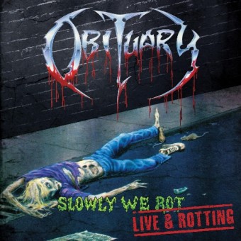Obituary - Slowly We Rot - Live And Rotting - LP COLOURED