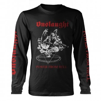 Onslaught - Power From Hell - Long Sleeve (Homme)