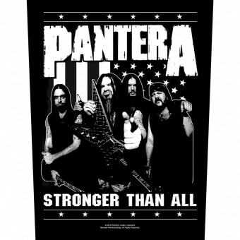 Pantera - Stronger Than All - BACKPATCH