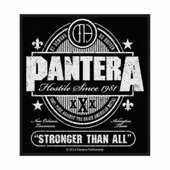 Pantera - Stronger Than All - Patch