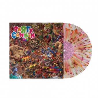Party Cannon - Injuries Are Inevitable - LP Gatefold Coloured