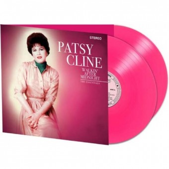 Patsy Cline - Walkin' After Midnight - The Essentials - DOUBLE LP GATEFOLD COLOURED