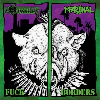 Potbelly / Marjinal - Fuck Borders - CD DIGIPAK