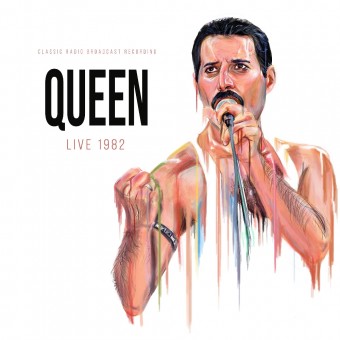 Queen - Live 1982 (Classic Radio Broadcast Recording) - LP COLOURED