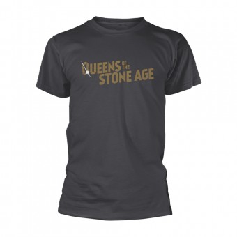 Queens Of The Stone Age - Text Logo (metallic) - T-shirt (Homme)