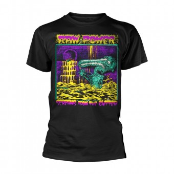 Raw Power - Screams From The Gutter - T-shirt (Homme)