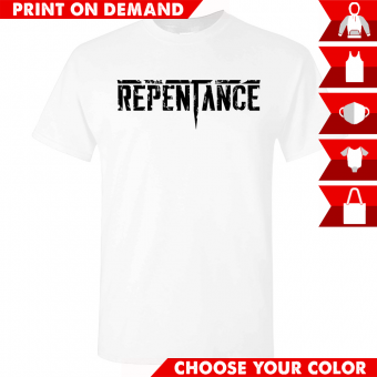 Repentance - Logo Black - Print on demand