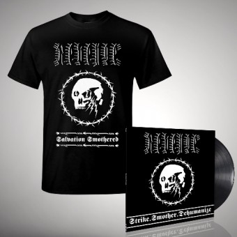 Revenge - Strike.Smother.Dehumanize - LP + T-Shirt bundle (Homme)