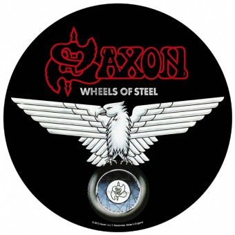Saxon - Wheels Of Steel - BACKPATCH