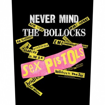Sex Pistols - Never Mind The Bollocks - BACKPATCH
