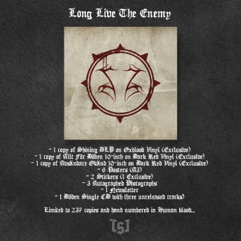 Shining - Long Live The Enemy - BOX COLLECTOR