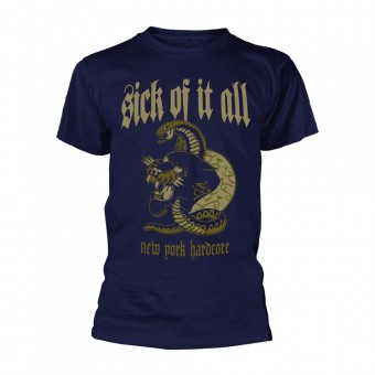 Sick Of It All - Panther (Navy) - T-shirt (Homme)