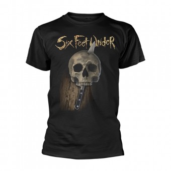 Six Feet Under - Knife Skull - T-shirt (Homme)