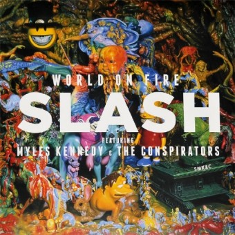 Slash - World On Fire - DOUBLE LP Gatefold