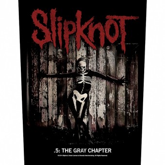 Slipknot - The Gray Chapter - BACKPATCH
