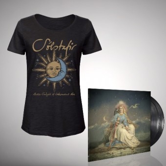 Solstafir - Bundle 8 - Double LP gatefold + T-shirt bundle (Femme)
