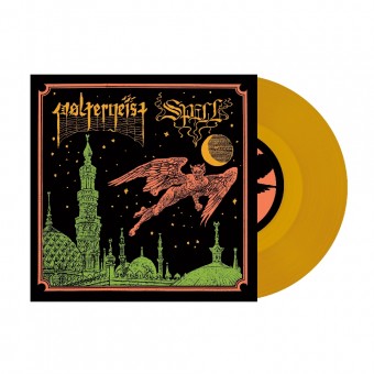 Spell - Pøltergeist - A Waxing Moon Over Babylon - Fall To Ruin - 7" vinyl coloured