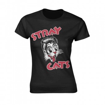 Stray Cats - Cat Logo - T-shirt (Femme)