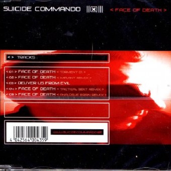 Suicide Commando - Face of Death - CD single