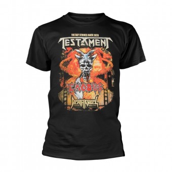 Testament - The Bay Strikes Back Europe 2020 Tour - T-shirt (Homme)