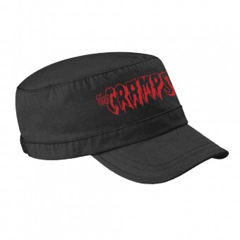 The Cramps - Red Logo - Military Cap