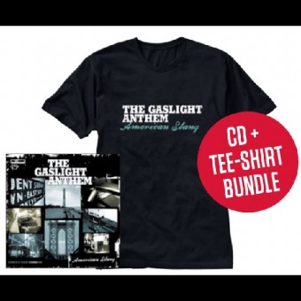 The Gaslight Anthem - American Slang LTD Edition - CD DIGIPAK + T-shirt bundle (Men)