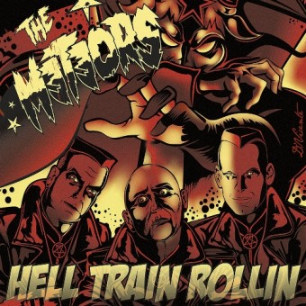 The Meteors - Hell Train Rollin' - LP Gatefold Coloured