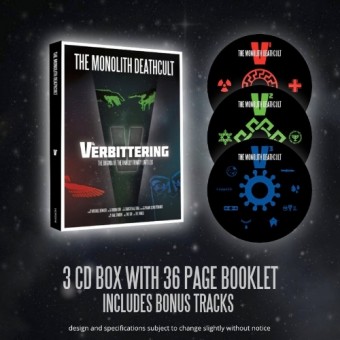 The Monolith Deathcult - V4 - Verbittering - 3CD DIGIPAK A5