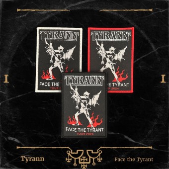 Tyrann - Face The Tyrant Tour 2024 - Patch