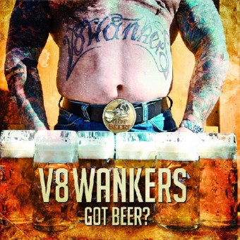 V8 Wankers - Got Beer? - DOUBLE LP Gatefold