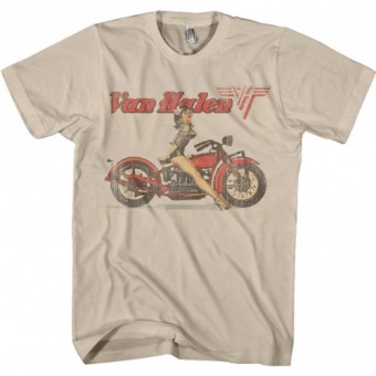 Van Halen - Biker Pin Up - T-shirt (Homme)
