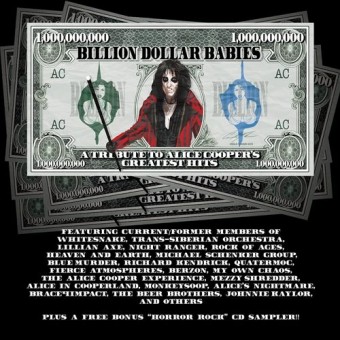 Various Artists - Billion Dollars Babies - A  Tribute To Alice Cooper's Greatest Hits - DOUBLE CD