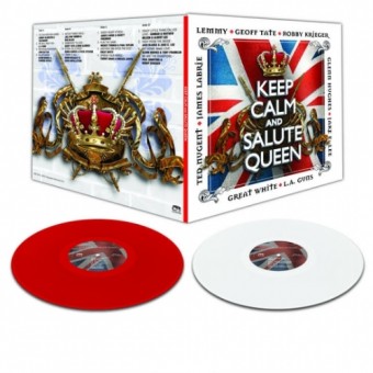 Various Artists - Keep Calm And Salute Queen - DOUBLE LP GATEFOLD COLOURED
