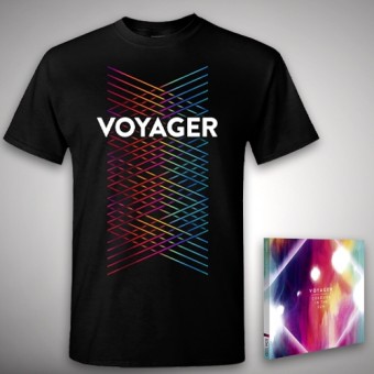 Voyager - Colours In The Sun - CD DIGIPAK + T-shirt bundle (Homme)