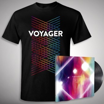 Voyager - Colours In The Sun - LP gatefold + T-shirt bundle (Homme)