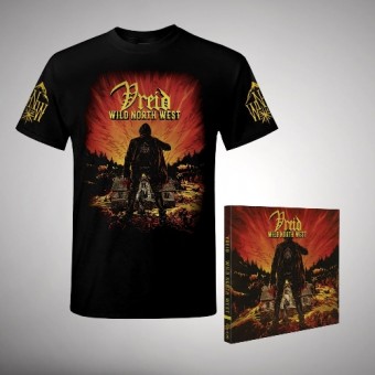 Vreid - Wild North West [bundle] - CD DIGIPAK + T-shirt bundle (Homme)