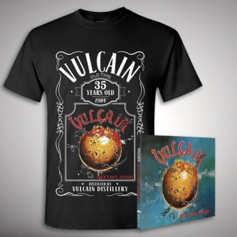 Vulcain - Rock 'N' Roll Secours - CD DIGIPAK + T-shirt bundle (Homme)