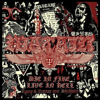 Watain - Die in Fire - Live in Hell - CD