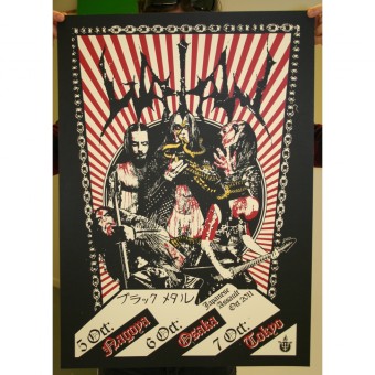 Watain - Part 5 Of 10 Of The Watain Poster Series - Screen print