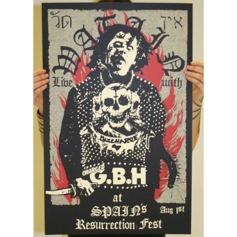Watain - Part 8 Of 10 Of The Watain Poster Series - Screen print