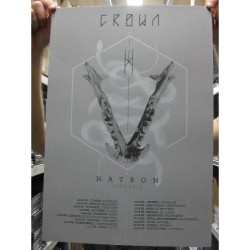 Crown - Natron Tour 2015 - Serigraphy
