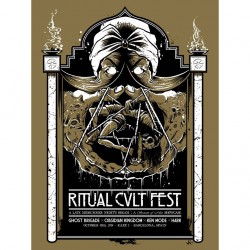 Ghost Brigade - Ritual Kvlt - Screen print