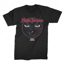 Night Demon - Black Widow - T-shirt (Homme)