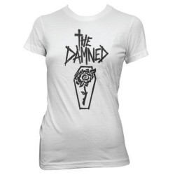 The Damned - Rose Coffin - T-shirt (Femme)